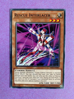 Rescue Interlacer Yu-Gi-Oh! Card 1st Edition Near Mint
