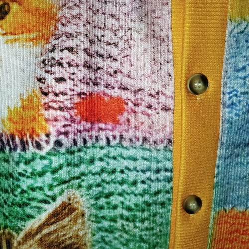 Colorful Cats jacket size Medium new