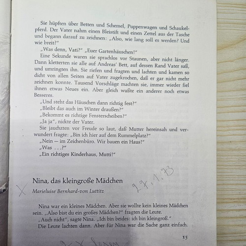 Westermann Lese Buch 2 German hardcover book