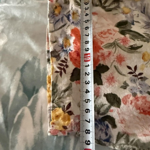 Vintage women shirt viscose M-L like new, multicolor