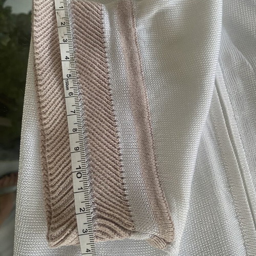 Stefanel summer jacket like new, white and beige, medium small