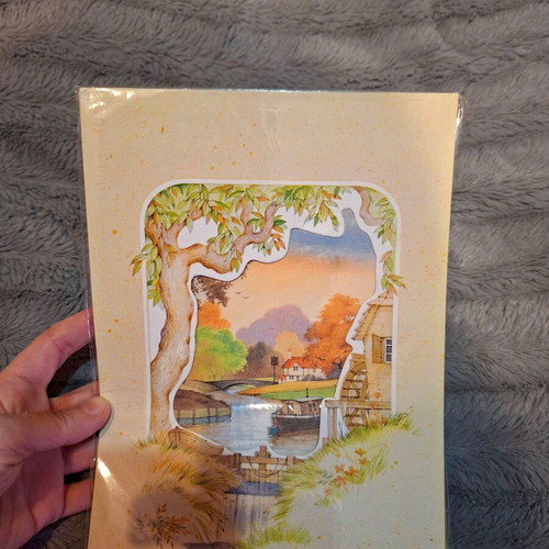 Vintage 1990 correspondence like new, 5 sheets and 4 envelopes