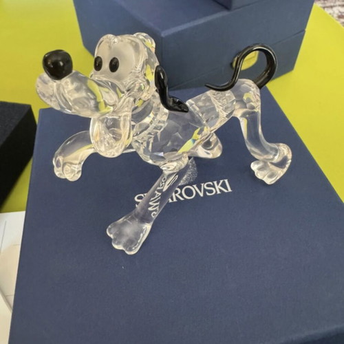 Swarovski Disney Pluto crystal figure like new with box