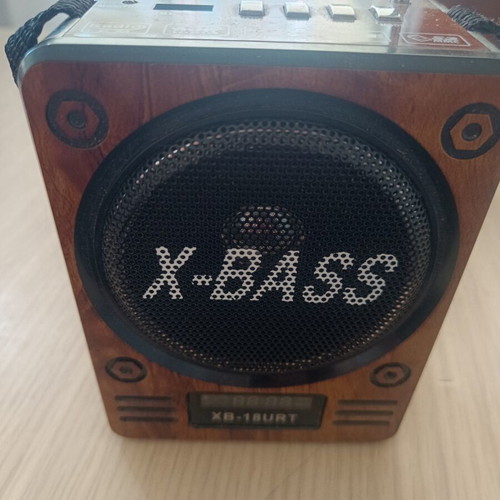 Waxiba XB-18URT portable radio and MP3 player used