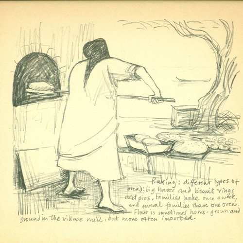 Women of Karpathos book used, sketches and impressions by Jill Bonnet