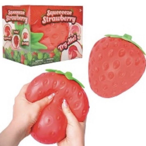 Squishy Effect Large Strawberry Like New