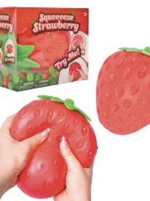 Squishy Effect Large Strawberry Like New