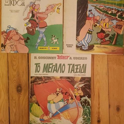 Asterix Pack of 3 Comics Like New Collectible Edition Zagre 2001-2002