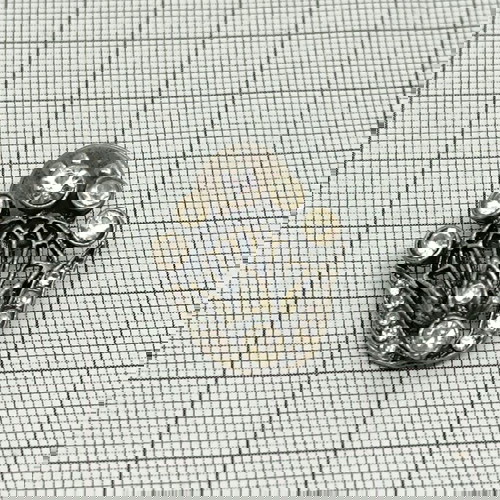 Брошка сребриста употребявана