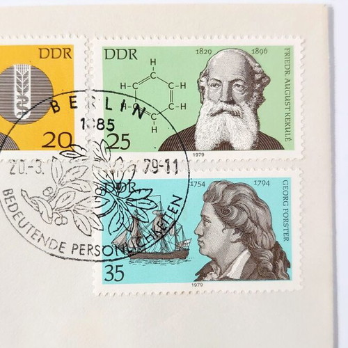 Collectible first day cover of East Germany 1979 new