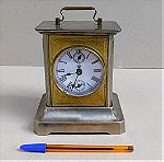  Ρολόι - Ξυπνητήρι μεταλλικό "Carriage Clock" με μουσική, περίπου 130 ετών.