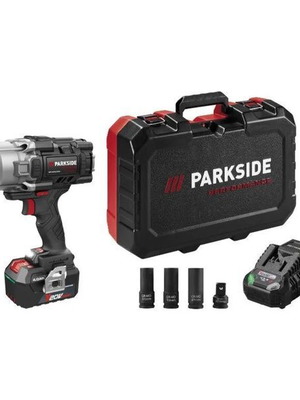PARKSIDE PERFORMANCE PASSP 20-Li C4 20V μπουλονόκλειδο με μπαταρία 4Ah και φορτιστή