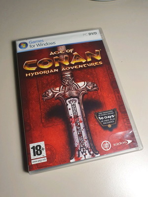 Age Of Conan PC used, 2 discs with booklet included
