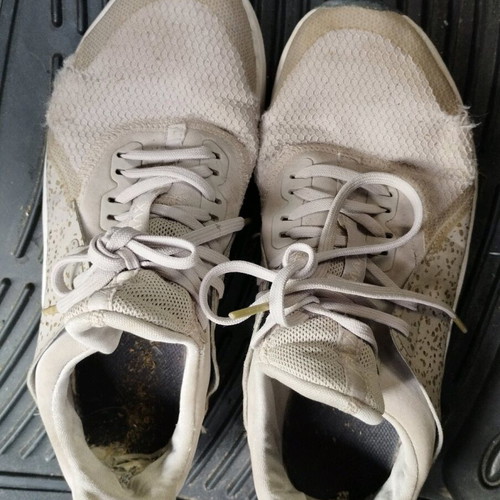 Nike sports shoes used, beige, size 37.5-38