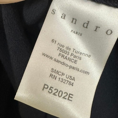 Sandro jumpsuit like new, dark blue, lace, size S