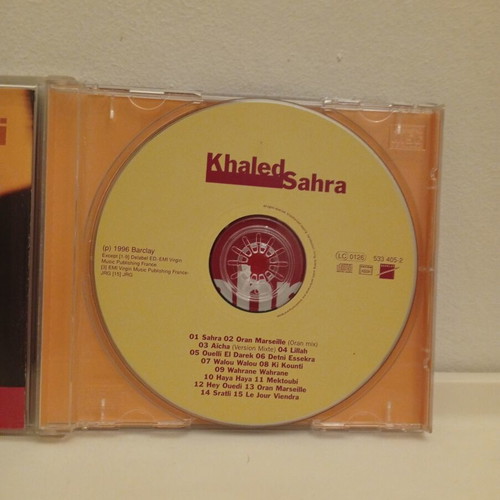Khaled Sahra CD album 1996, raï music