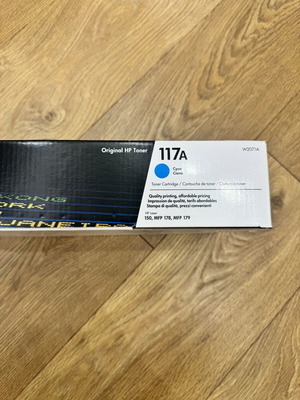 HP 117A Cyan toner cartridge