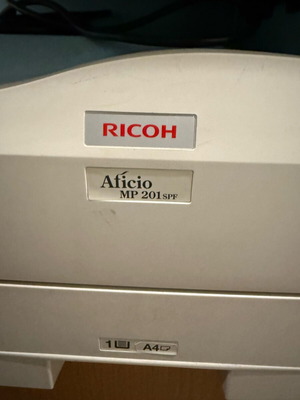 Ricoh Aficio MP201spf multifunction printer used