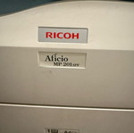 Ricoh Aficio MP201spf multifunction printer used