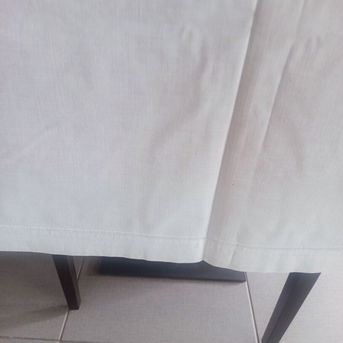 Tablecloth classic white minimal aesthetic 210x162cm like new