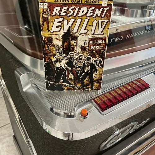 Resident Evil IV comic cover decorative new