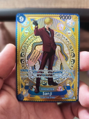 One Piece Card Game Sanji SP OP06-119 SEC εναλλακτικό σχέδιο σαν καινούργιο