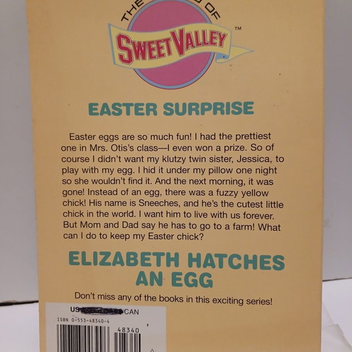 Sweet Valley Kids Elizabeth Hatches an Egg book by Francine Pascal