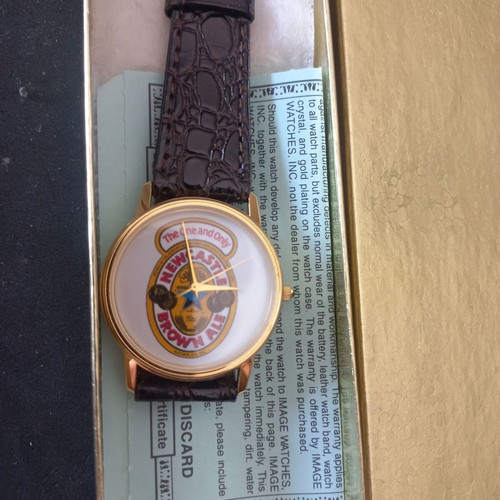 New Castle Beer Watch new in box