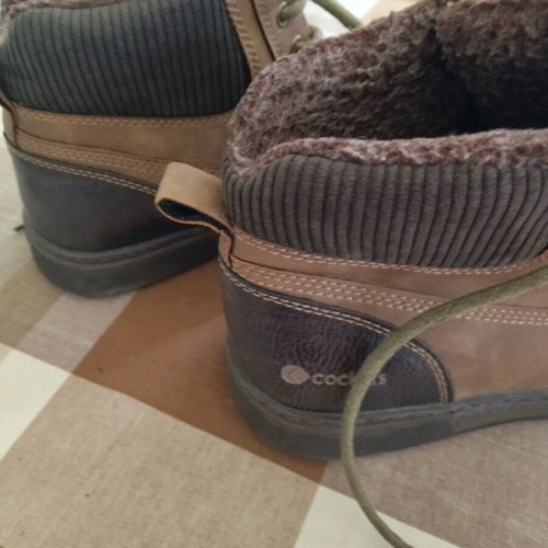 Cockers men's boots like new, beige, size 43