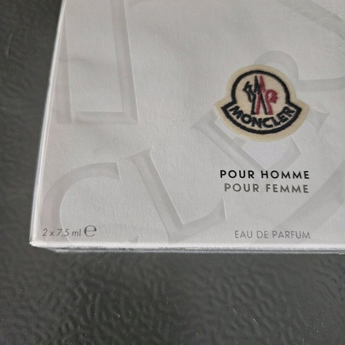 Moncler Pour Homme Pour Femme Eau de Parfum miniatures 2x7.5ml