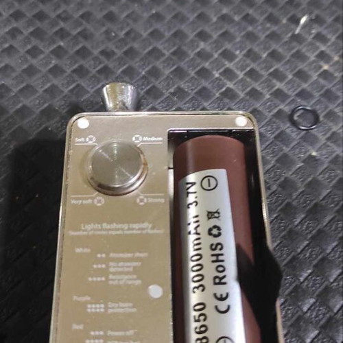 Dot Mod AIO chrome/black used without battery