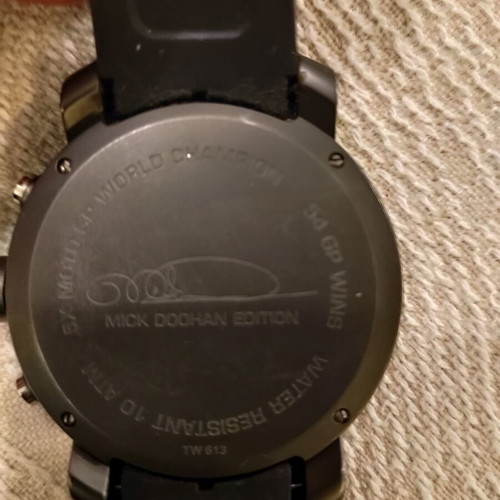TW Steel Mick Doohan Tech Special Edition TW613 men's watch used, 48mm
