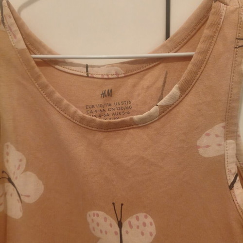 H&M Girls' Dress Size 4-6 Like New, Multicolor