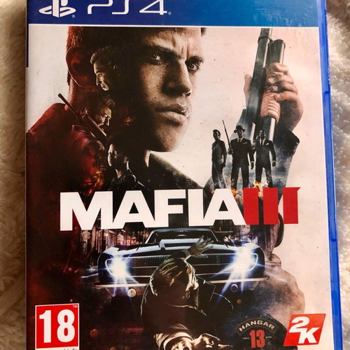 Mafia 3 PS4 like new with map and booklet