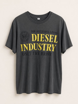 T-shirt Diesel like new, size L, green