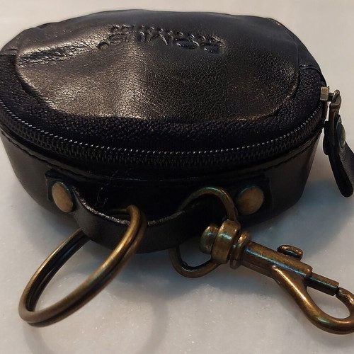 Domus Accessories leather key wallet like new, black
