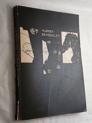 Aubrey Beardsley Drawings book used, German text, 1966 edition
