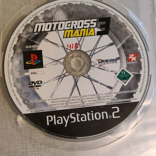 Motocross Mania 3 PS2 used in very good condition