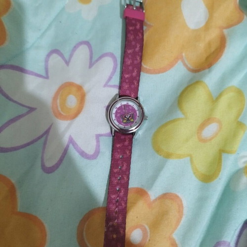 Children's watch used, pink, women's, needs battery