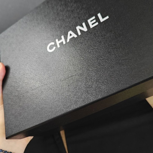 Chanel dustbags and empty shoe box used, set of 2