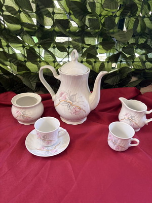 Boris Kidrič Jugoslavija porcelain coffee and tea set vintage