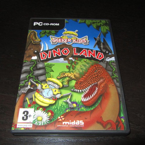 Clever Kids Dino Land PC CD game like new