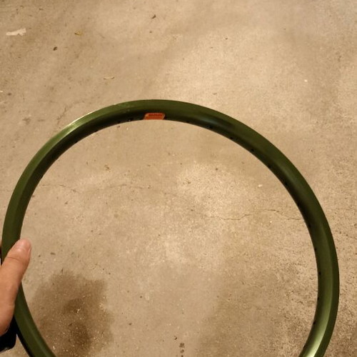 Bicycle rim 20" new, 36 spokes, cypress color