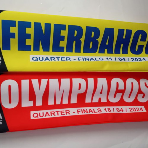 Olympiacos Fenerbahce Europa Conference League 2024 Collectible Scarf