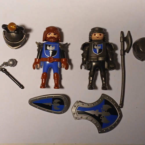 Φιγούρες Ιπποτών Playmobil μεταχειρισμένες, σετ 2 τεμαχίων