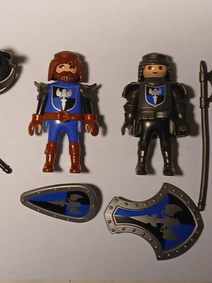 Φιγούρες Ιπποτών Playmobil μεταχειρισμένες, σετ 2 τεμαχίων