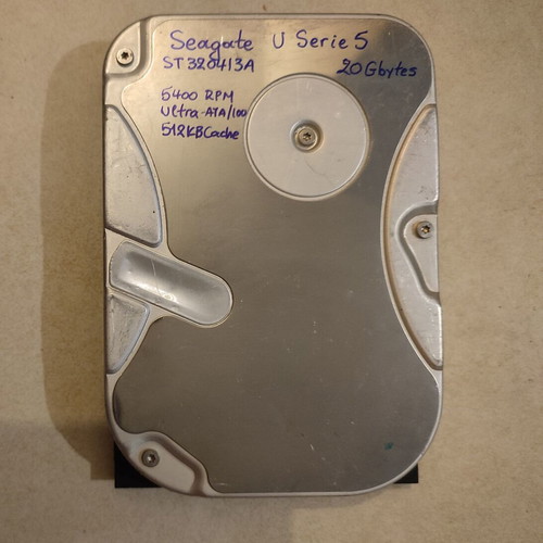 Seagate U Series 5 20GB 5.4K RPM 512KB Cache Ultra ATA/100 used