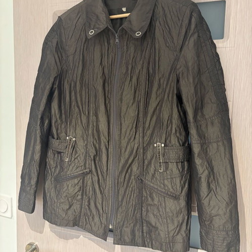 Autumn women's jacket gray like new, size M/L
