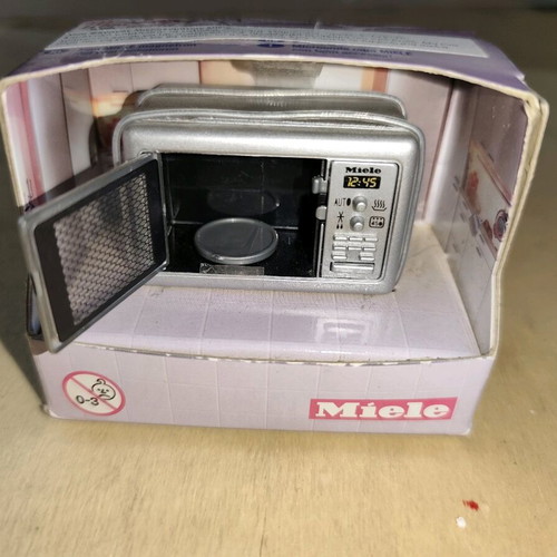 MIELE Microwave Oven Miniature for Dollhouse New
