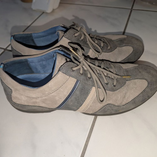 Camel men's shoes used, casual, size 47, gray and brown, 2 pairs